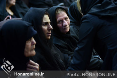 مراسم سومین روز درگذشت ناصر چشم آذر