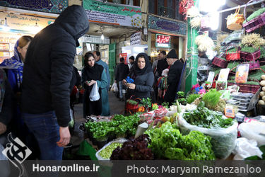 خرید نوروزی در بازار تجریش