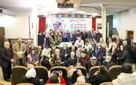 سخنگویان اسبق و فعلی دولت در جشن تولد هنرمندان پیشکسوت   