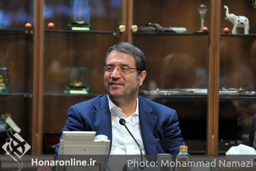 دیدار جمعی از هنرمندان با رضا رحمانی  وزیر صنعت، معدن و تجارت 