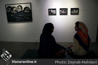 نمایشگاه نقاشی و چیدمان ملاحت محب‌خواه در گالری شیرین