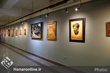 افتتاحیه نمایشگاه هنرهای سنتی در فرهنگستان هنر