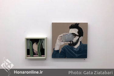نمایشگاه آثار آلیشیا مرصعی در گالری اُ