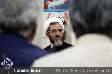 نشست حجت‌الاسلام احمد مازنی، عضو کمیسیون فرهنگی مجلس شورای اسلامی با اعضای خانه تئاتر