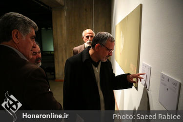 بازدید احمد مسجدجامعی از نهمین جشنواره هنرهای تجسمی فجر‎