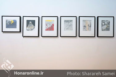 افتتاحیه نمایشگاه نقاشی های ندا زارع در گالری امکان