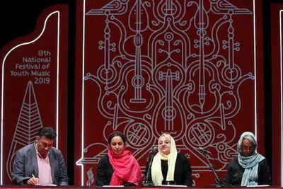 اجرای نوازندگان ساز قانون در جشنواره ملی موسیقی جوان / نظر مینا افتاده، پریچهر خواجه و ملیحه سعیدی را بخوانید