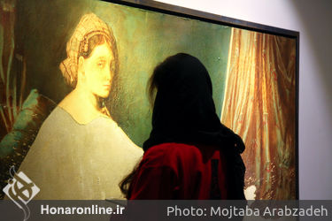  نمایشگاه نقاشی‌های دانا نهداران در گالری شیرین