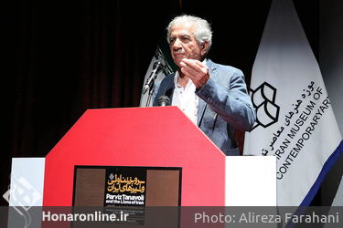 افتتاح نمایشگاه پرویز تناولی و شیرهای ایرانی