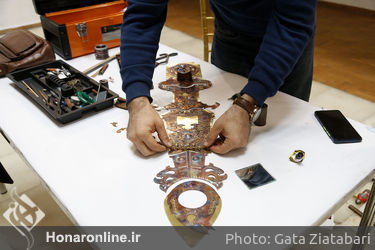 کارگاه تجسمی نمایشگاه «سرو ایرانی» در فرهنگسرای نیاوران