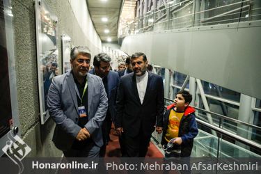 بازدید وزیر فرهنگ از جشنواره سینماحقیقت 