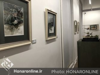 نمایشگاه  آثار مسلم علم‌زاده و حسن روح‌الامین در باغ موزه هنر ایرانی