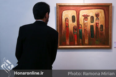 افتتاحیه نمایشگاه نقاشی "فلسطین در آیینه خیال هنرمندان"