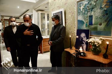 دیدار وزیر فرهنگ و ارشاد اسلامی با خانواده مرحوم استاد حبیب الله صادقی