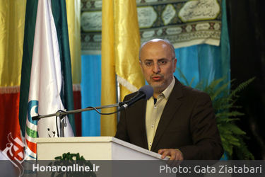 مراسم افتتاحیه دومین نمایشگاه لباس عاشورایی در تالار وحدت 