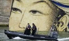 نقاشی ایرانی در افتتاحیه المپیک