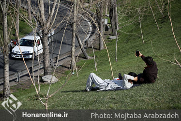 روز طبیعت در بوستان آب آتش تهران