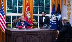 تقابل رشید با ترامپ! + عکس
