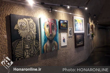 نمایشگاه گروهی آثار هنری آرت هلدینگ در نگارخانه آسمان برج آزادی