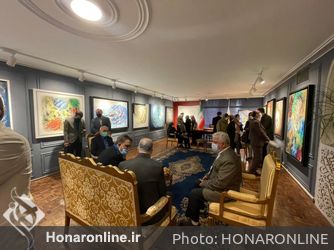 نمایشگاه نقاشی خط  علی سروی همپا  در نگارخانه ترانه باران