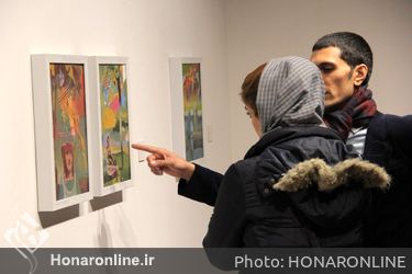 نمایشگاه نقاشی عیسی جباری در گالری آس