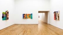 Paintings by Iranian artist on view at Rachel Uffner Gallery