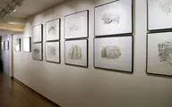 Mehran Yousefzadeh painting exhibition at Baharak Gallery