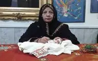زهرا کاشانی: نباید از جنبه درمانی پرداختن به دوخت‌های سنتی غافل شد / تأکید بر جایگاه صدا و سیما در راستای حفظ لباس اقوام و سوزن‌دوزی‌های ایرانی
