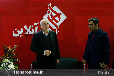 حضور معاون هنری وزیر فرهنگ و ارشاد اسلامی در غرفه هنرآنلاین