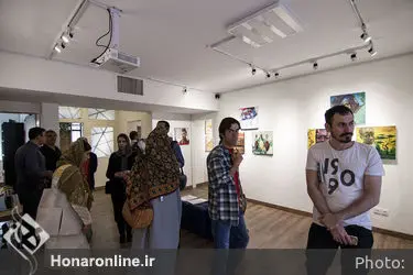 نمایشگاه گروهی "روی دیگر پنجره" در گالری دارگون