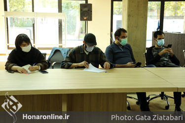 نشست خبری نمایشگاه مروری بر آثر مهدی سحابی در موزه هنرهای معاصر تهران