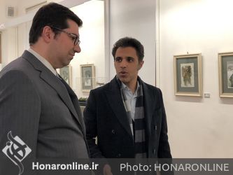 نمایشگاه  آثار مسلم علم‌زاده و حسن روح‌الامین در باغ موزه هنر ایرانی