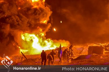 اجرای نمایش بزرگ میدانی محشر در شیراز