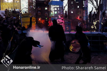 نمایش های خیابانی روز نهم جشنواره تئاتر فجر
