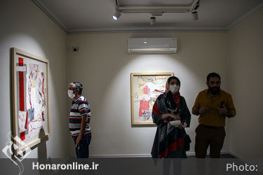 نمایشگاه آثار ازم طباطبایی در گالری فرمانفرما