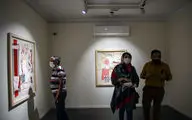 نمایشگاه آثار ازم طباطبایی در گالری فرمانفرما