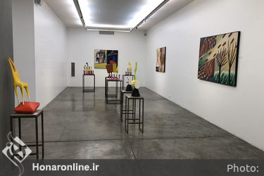 نمایشگاه انفرادی حجم بیژن نعمتی شریف در گالری شیرین