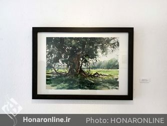 نمایشگاه آثار نقاشی آبرنگ نگاران ایران در گالری لاله