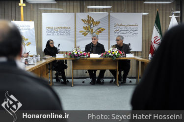 نشست رسانه ای دهمین جشنواره بین المللی هنرهای تجسمی فجر  در موزه هنرهای معاصر ایران