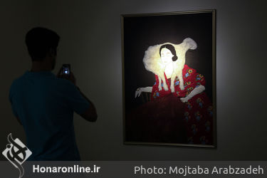 نمایشگاه نقاشی‌های زهرا ایمانی در گالری اُ