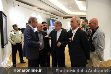 بازدید وزیر فرهنگ و ارشاد اسلامی از هفتمین حراج تهران