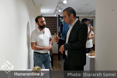 نمایشگاه حجم میثم رضایی‌نیا در گالری بهارک