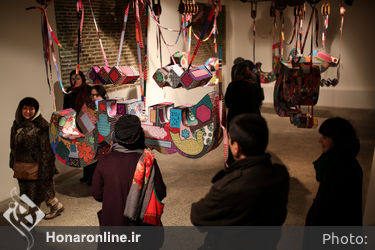 نمایشگاه آثار هما دلورای در گالری پروژه‌های آران