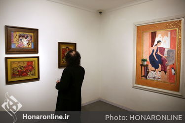 نمایشگاه نقاشی مهدی احمدی در گالری هور