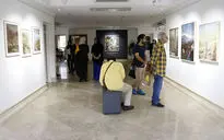 نمایشگاه آثار علیرضا توپال در گالری کاما