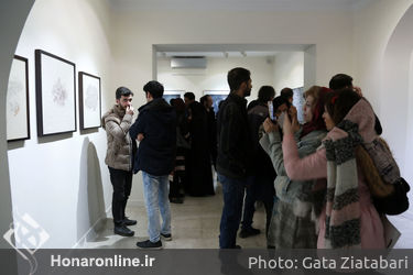 نمایشگاه گروهی نقاشی‌های هنرمندان جوان در گالری اثر