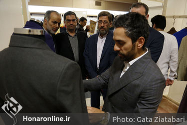 بازدید سید محمدمجتبی حسینی از نمایشگاه هشتمین جشنواره بین‌المللی مد و لباس فجر در چابهار