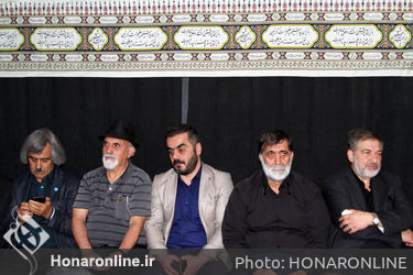 مراسم هفتمین شب شهادت شهدای کربلا در موسسه توسعه هنرهای معاصر - 4
