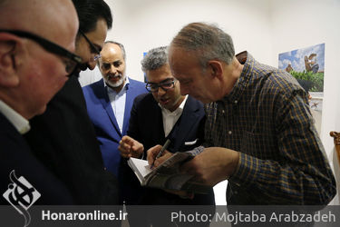 افتتاحیه نمایشگاه عکس‌های مائورو ویتالیه در گالری استاد نامی خانه هنرمندان