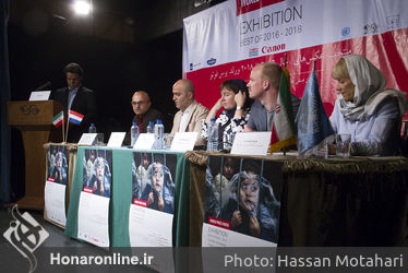 کنفرانس مطبوعاتی نمایشگاه عکسهای خبری جهان در فرهنگسرای نیاوران 